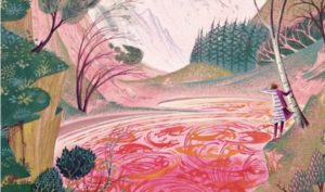 Cover illustration of Tolkien's "Smith of Wootton Major" by Pauline Baynes.